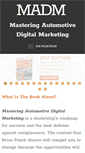 Mobile Screenshot of masteringautomotivedigitalmarketing.com