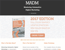 Tablet Screenshot of masteringautomotivedigitalmarketing.com